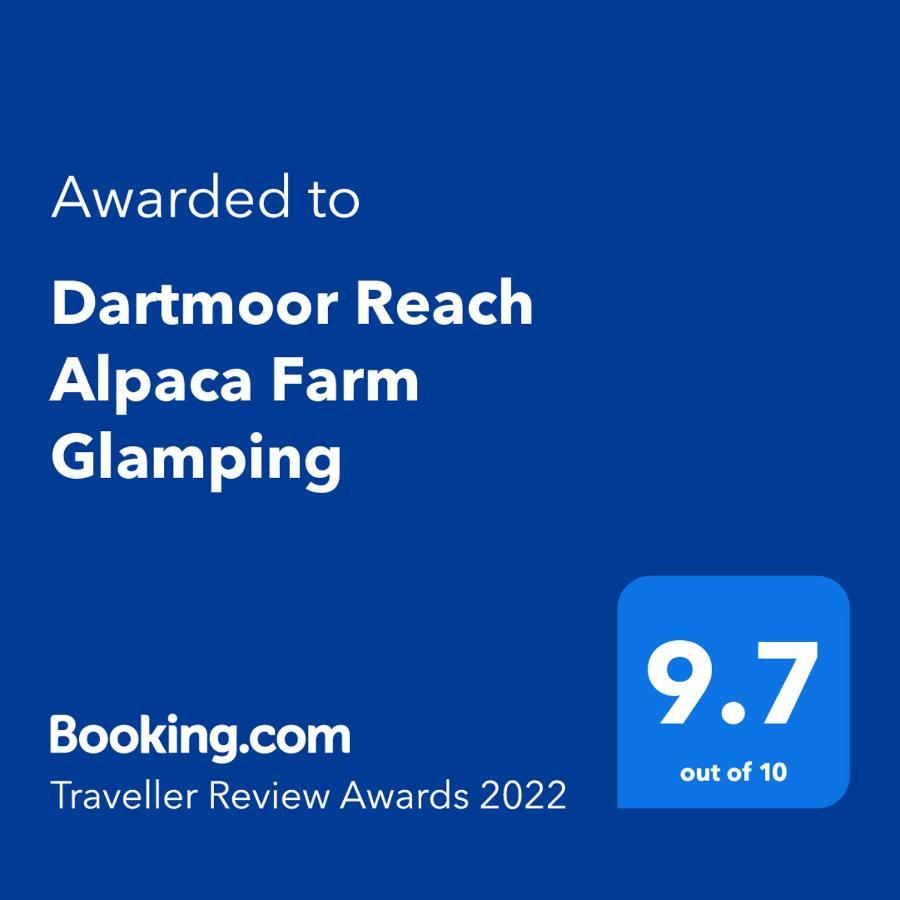 Dartmoor Reach Alpaca Farm Heated Cabins 5 Mins Drive To Dartmoor Bovey Tracey Exterior photo